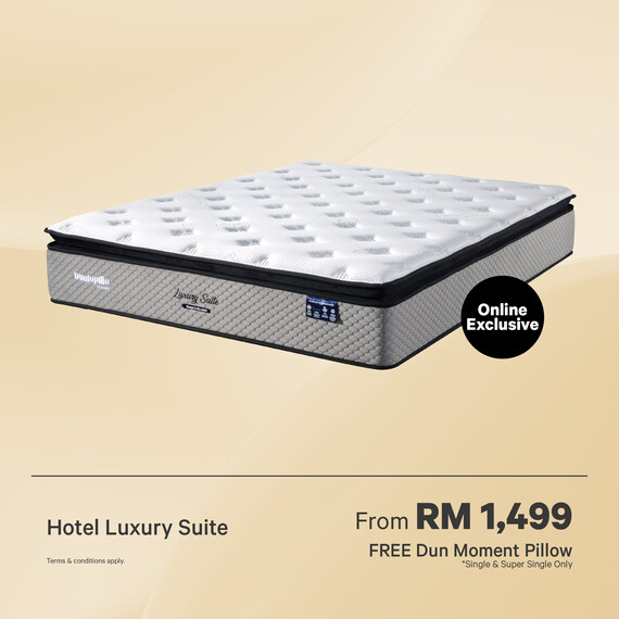 [Online Exclusive] Hotel Luxury Suite Mattress